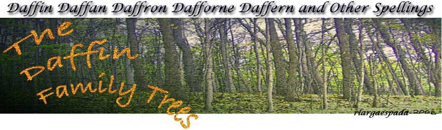 The DAFFIN FAMILY TREES